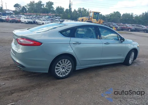 2013 Ford Fusion Hybrid Se from USA, damaged, VIN 3FA6P0LU2DR381933